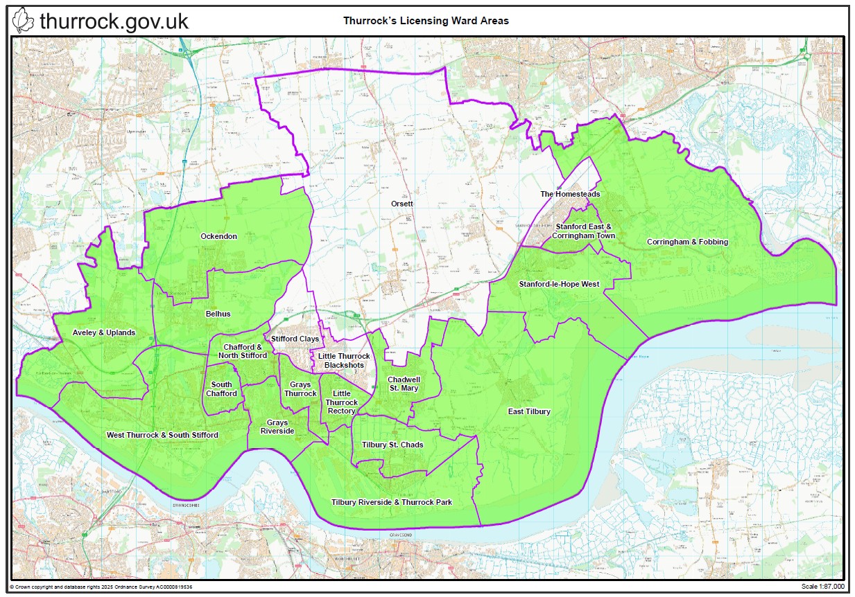 Thurrock Council Introduce Selective Licensing Scheme is your property affected map Thurrock Council Introduce Selective Licensing Scheme is your property affected map